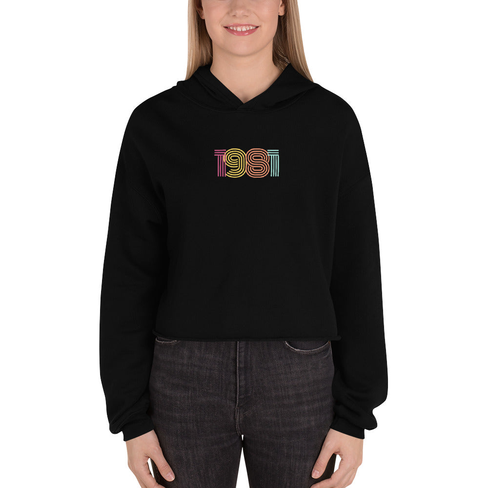 1981 Crop Hoodie